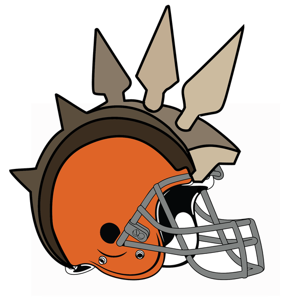 Cleveland Browns Heavy Metal Logo iron on transfers